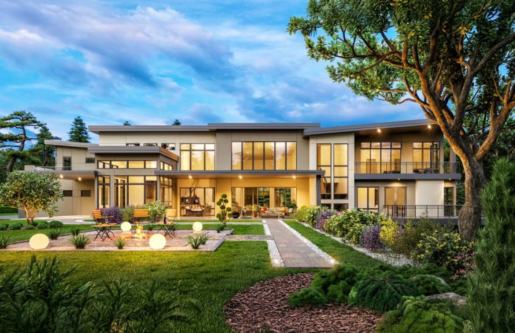 Luxury infinity pool with spa and outdoor living pavilion DFW Texas