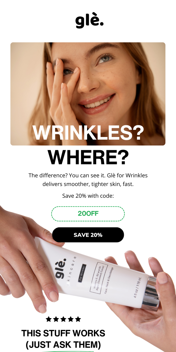 Gle Skincare Email Design 2