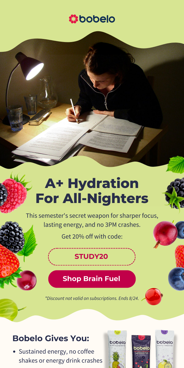 Email design example 1
