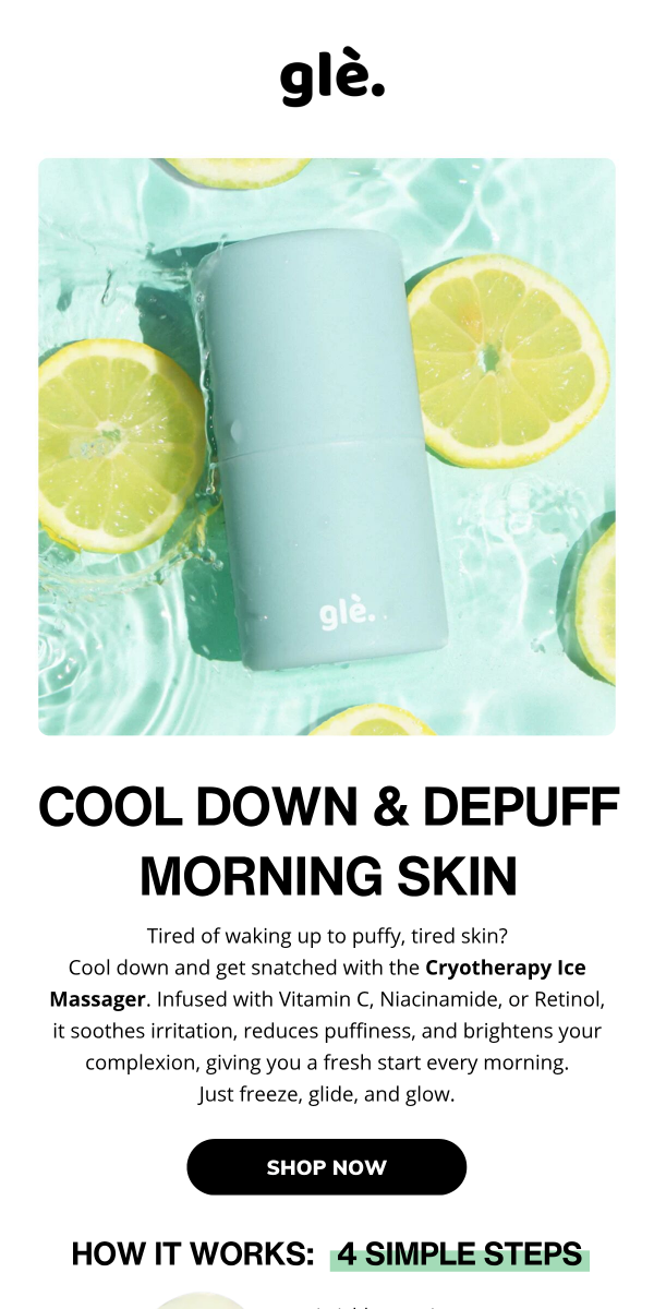Gle Skincare Email Design 3