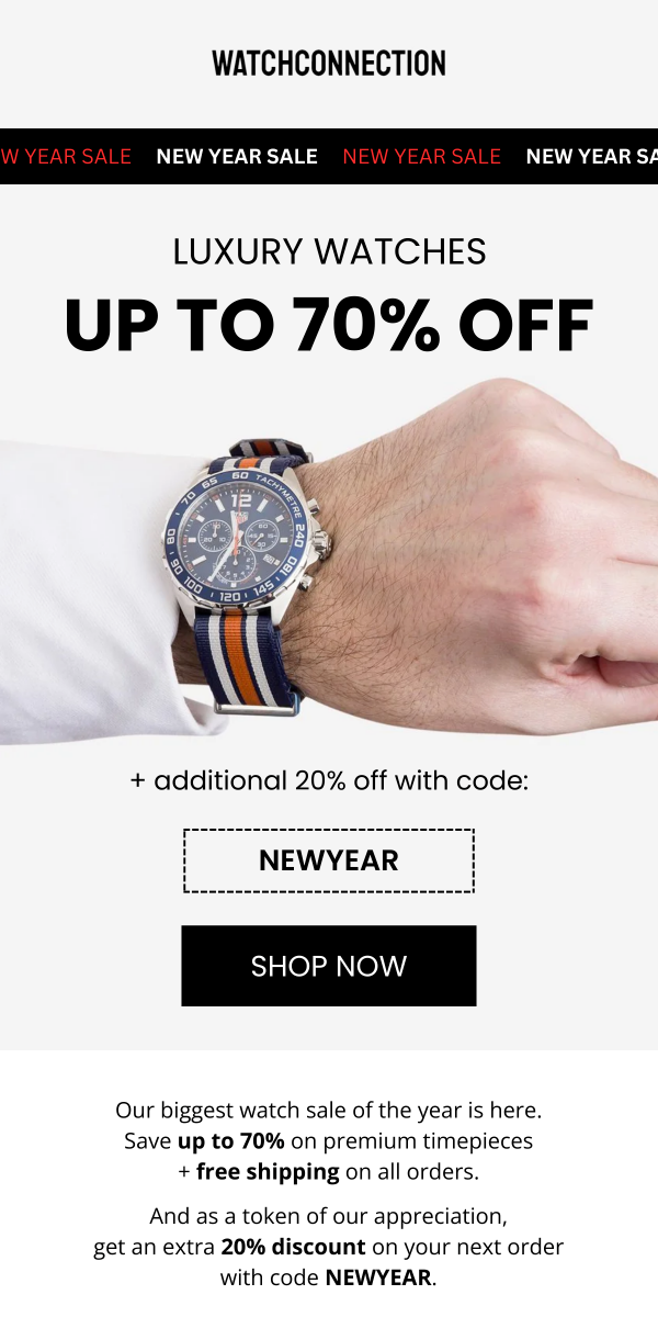 Watch Connection Email Design 4