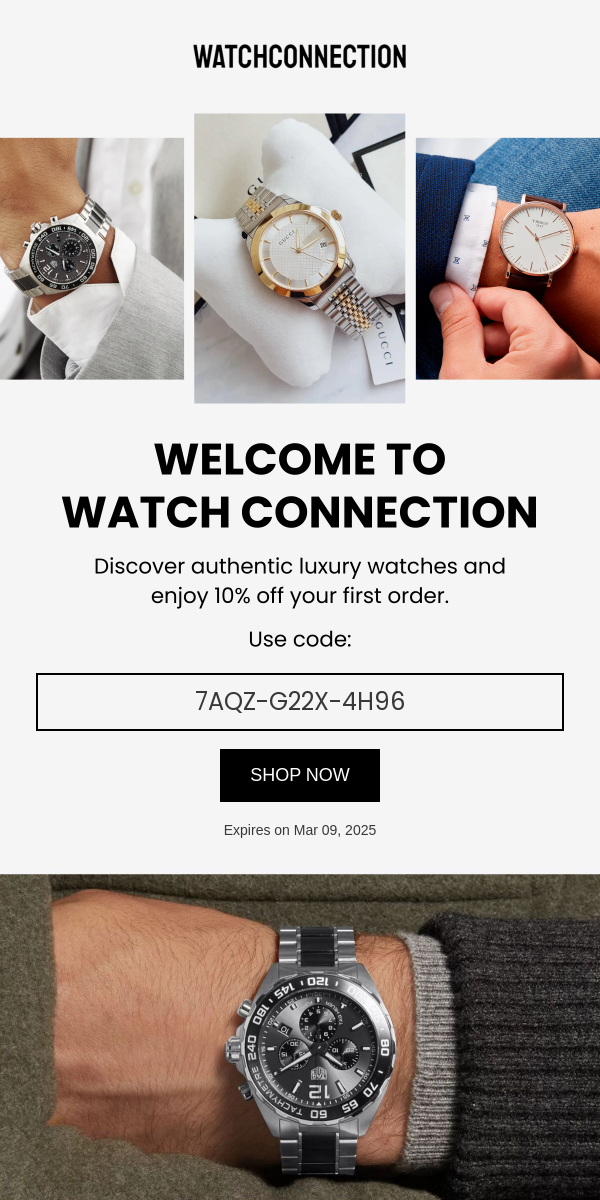 Watch Connection Email Design 2