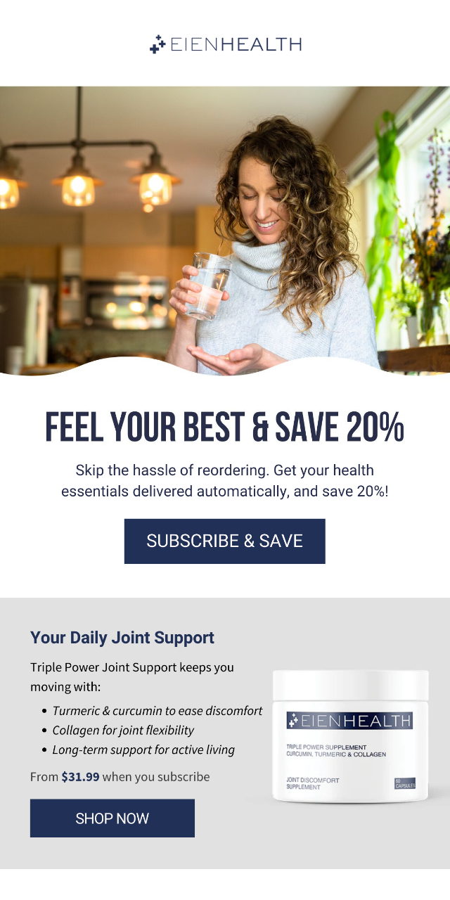 Email design example 21