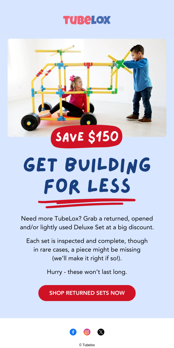 Email design example 10