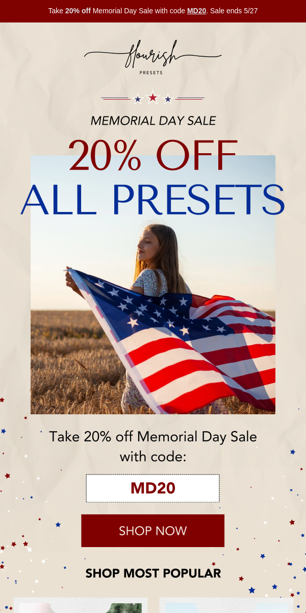 Flourish Presets Email Design 5
