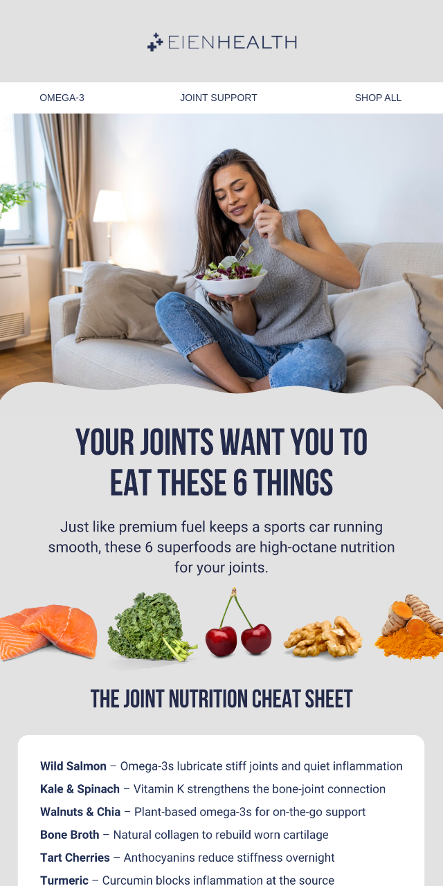 Email design example 19