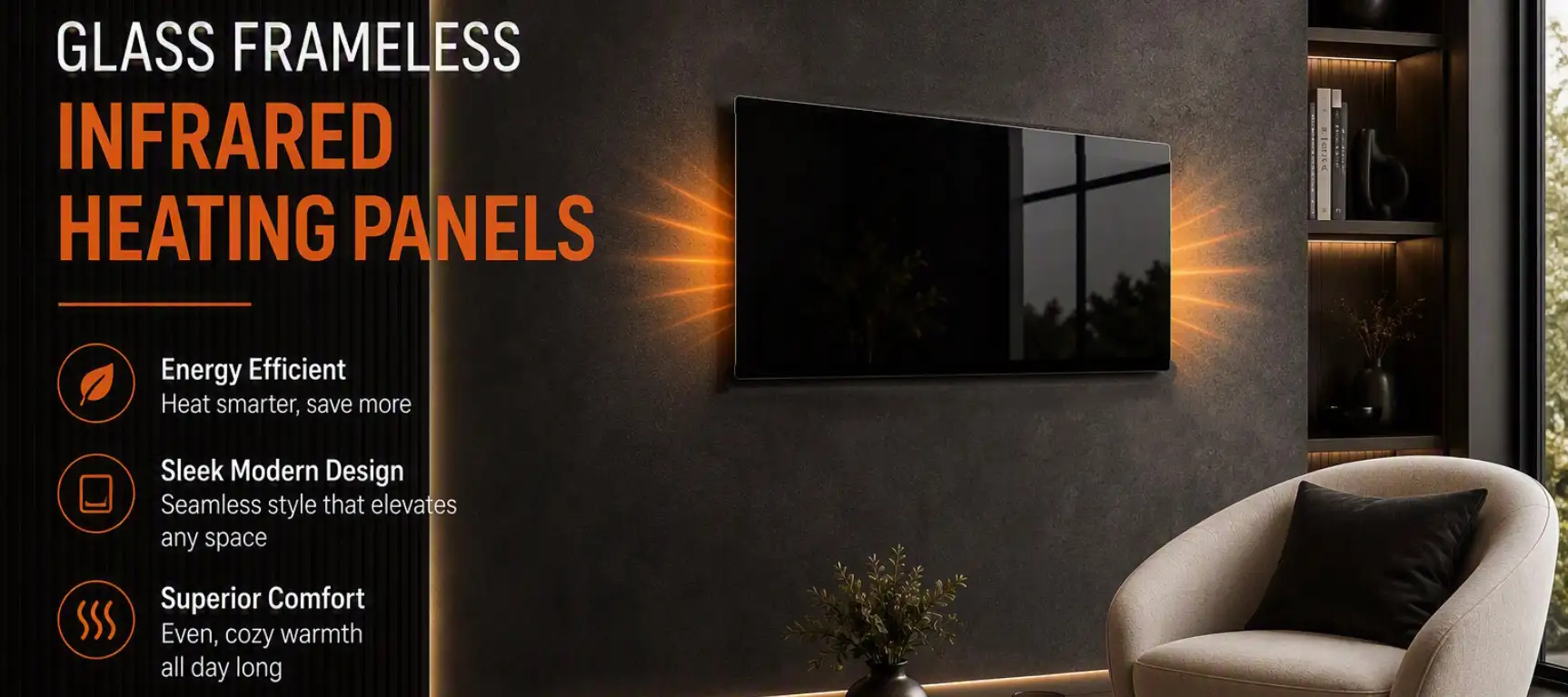 750W Glass Panel
