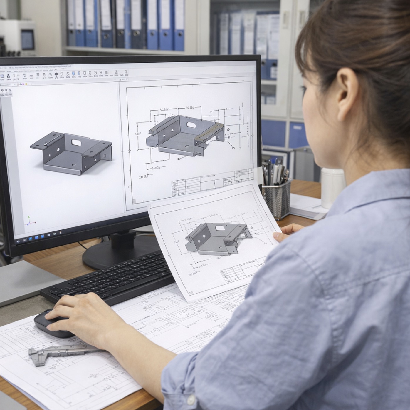 CAD drawing and 3D modelling design service