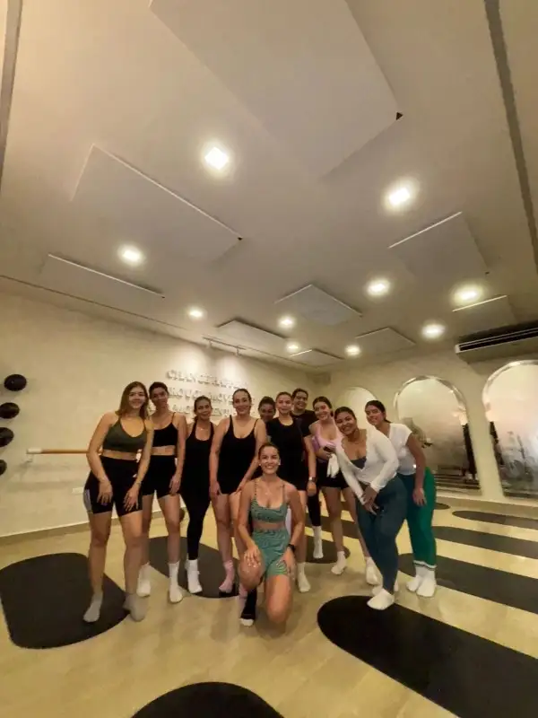 Hot Yoga Panel in Studio