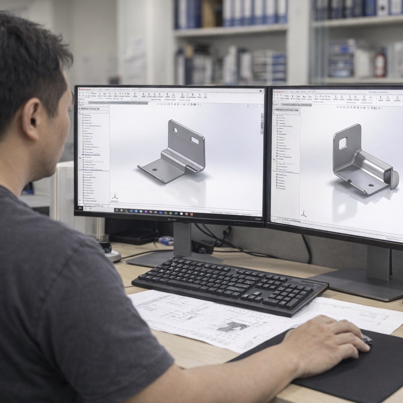 CAD drawing and 3D modelling design service