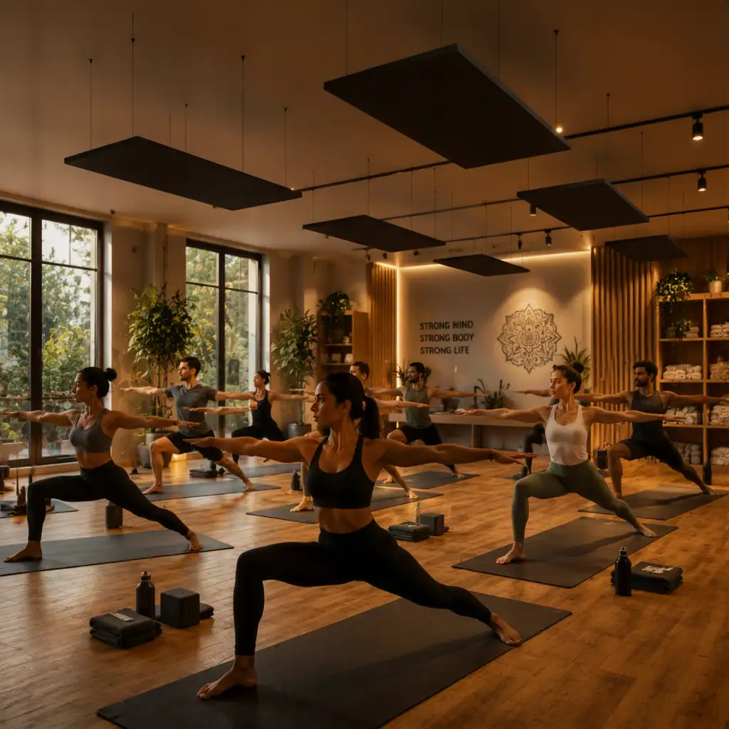 Hot Yoga Panel 1400W Black