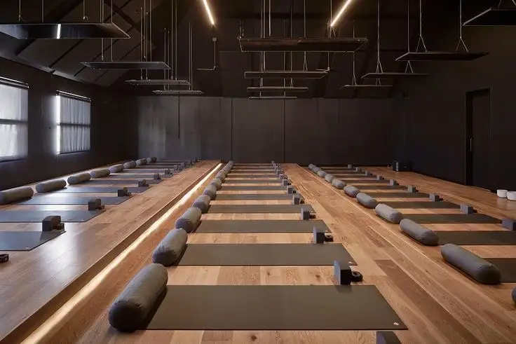 Hot Yoga Studio Environment