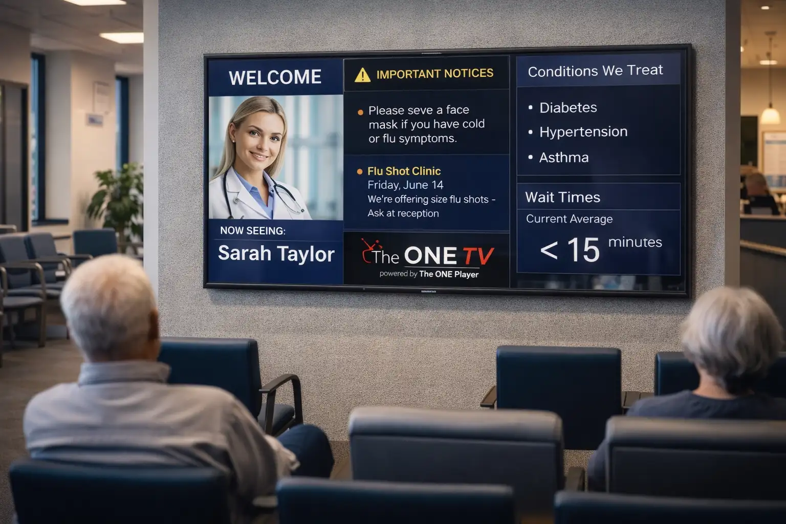 Heath Reception TV
