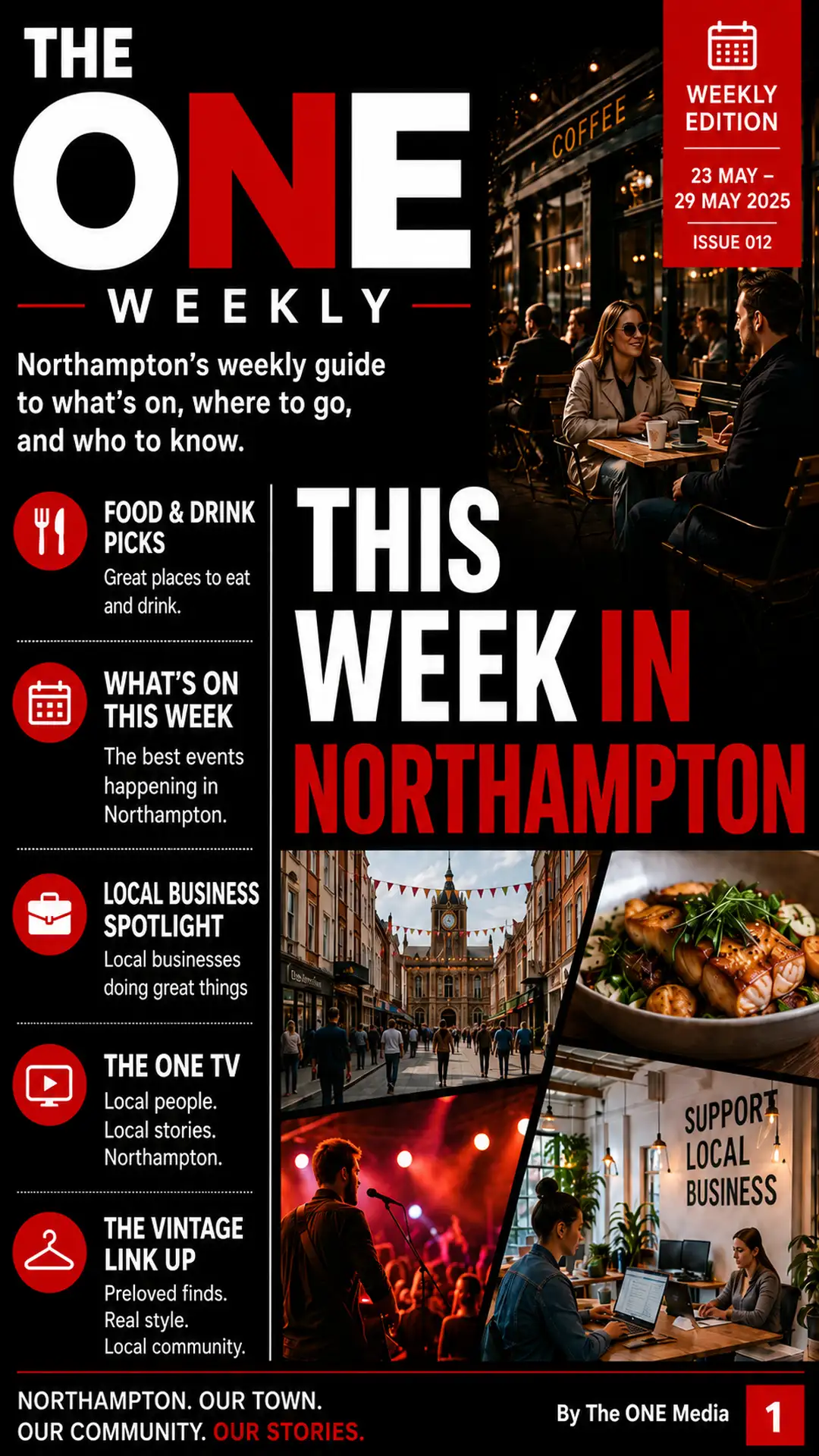 Front page preview of The ONE Weekly